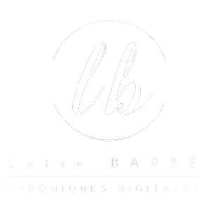 LOISE-BARBE-Chroniques-Digitales-LOGO-LB-signature-blanc-300x300-ok